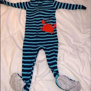 Crab onesie